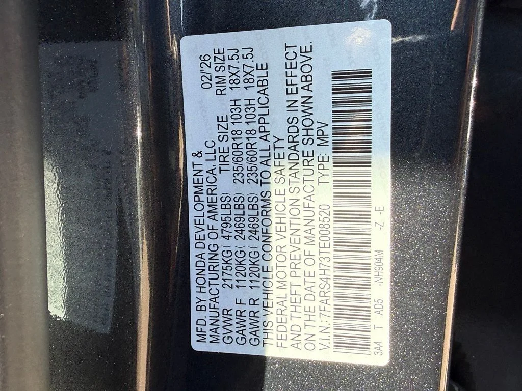 Certified Used 2026 Meteorite Gray Metallic Honda EX-L image 31