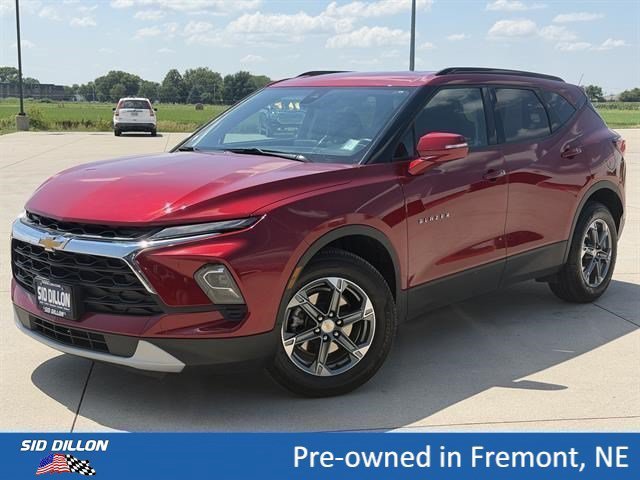 Used 2023 Radiant Red Tintcoat Chevrolet LT image 1