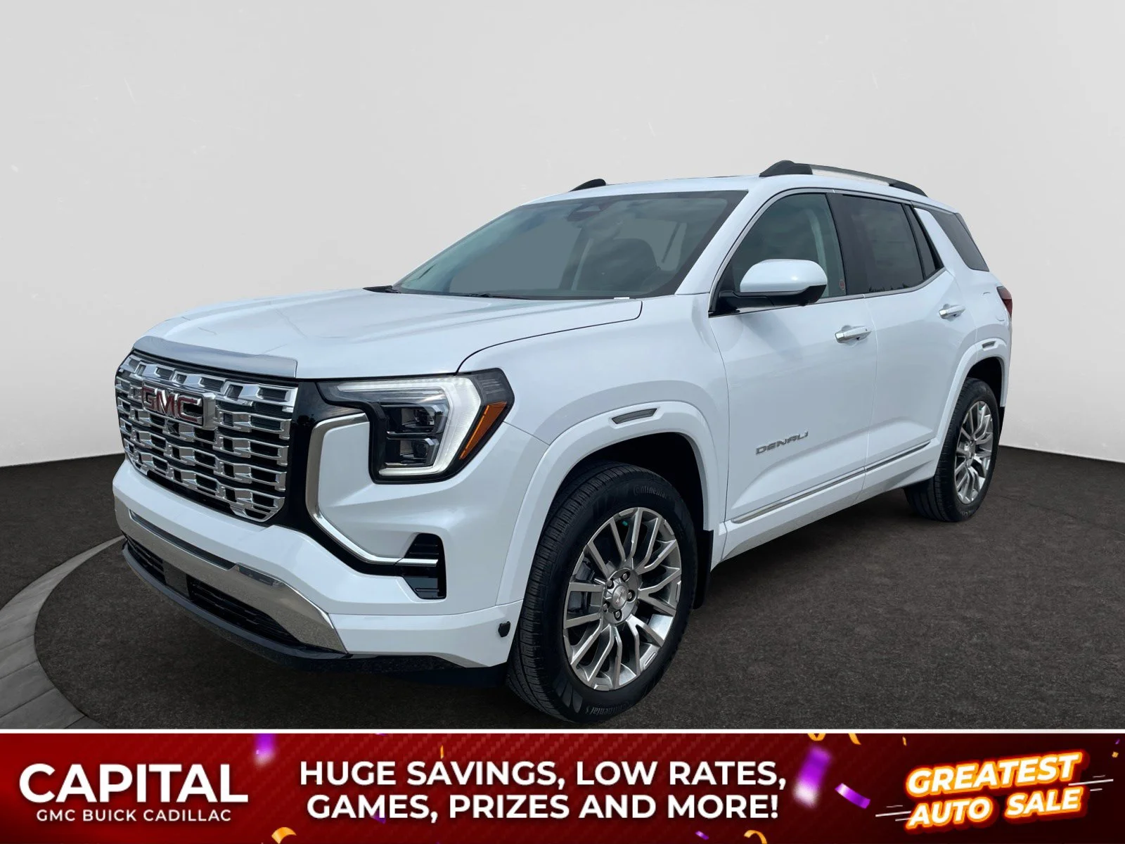 New 2027 Glacier White Tricoat GMC AWD Denali image 1