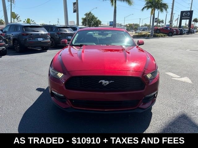 Used 2017 Ford Mustang V6 with VIN 1FA6P8AM4H5276773 for sale in Bradenton, FL