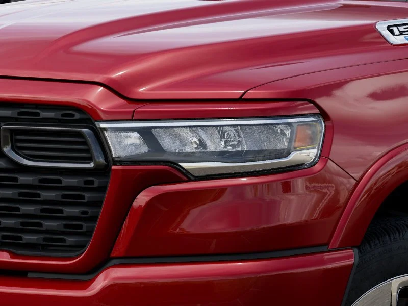 New 2026 Molten Red Pearl-Coat Exterior Paint RAM Big Horn image 10