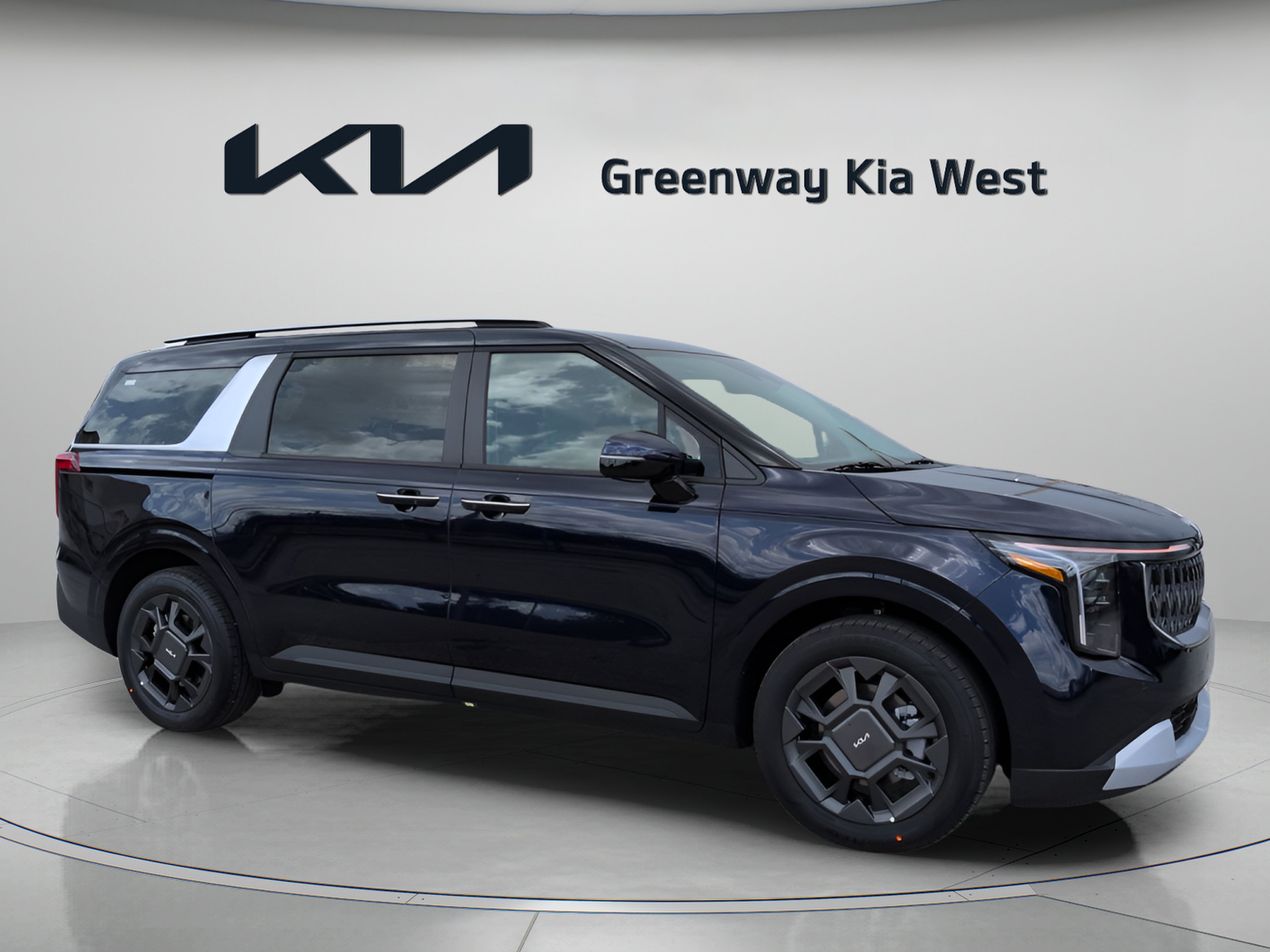 New 2026 Deep Chroma Blue Kia EX image 1