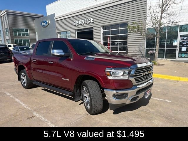 Used 2020 Delmonico Red Pearlcoat Ram Laramie image 4