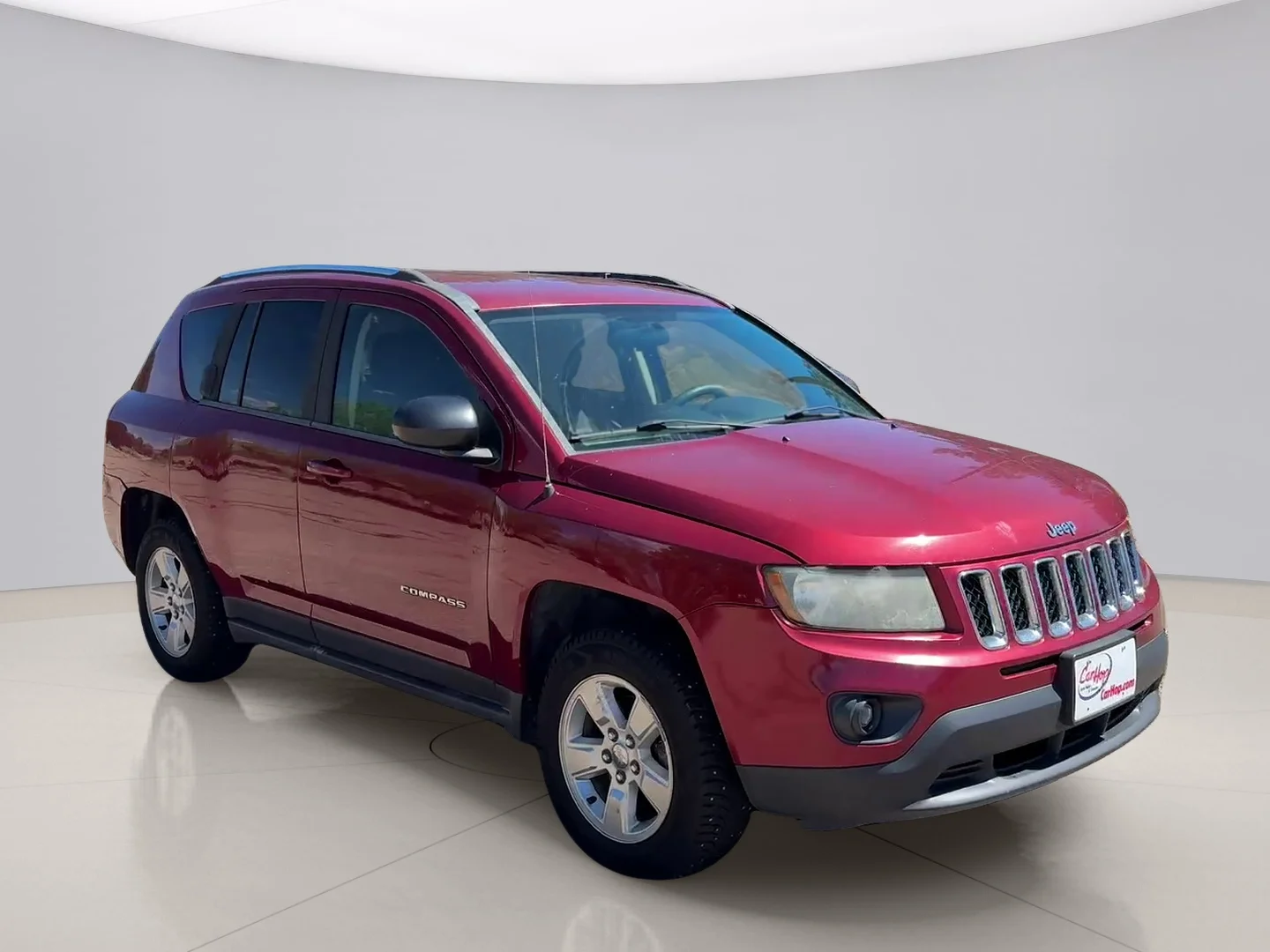 Used 2015 Red Jeep SPORT image 7