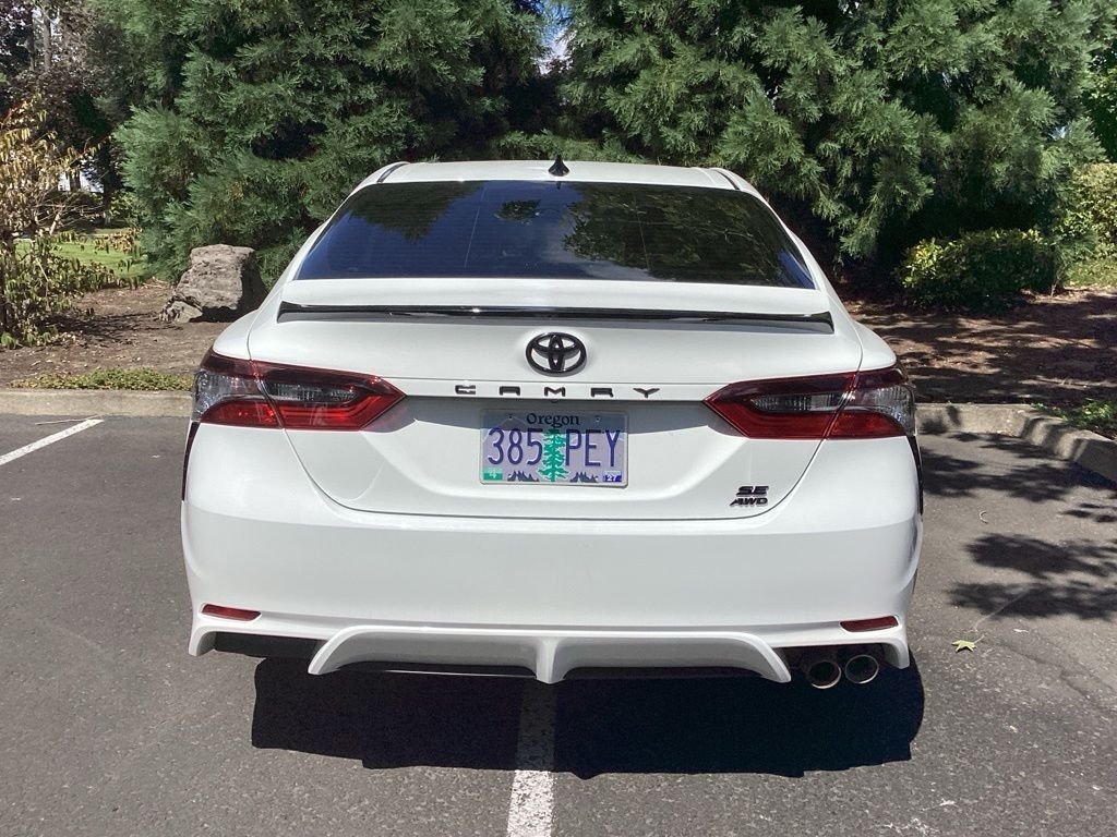 Certified Used 2023 White Toyota SE Nightshade image 19