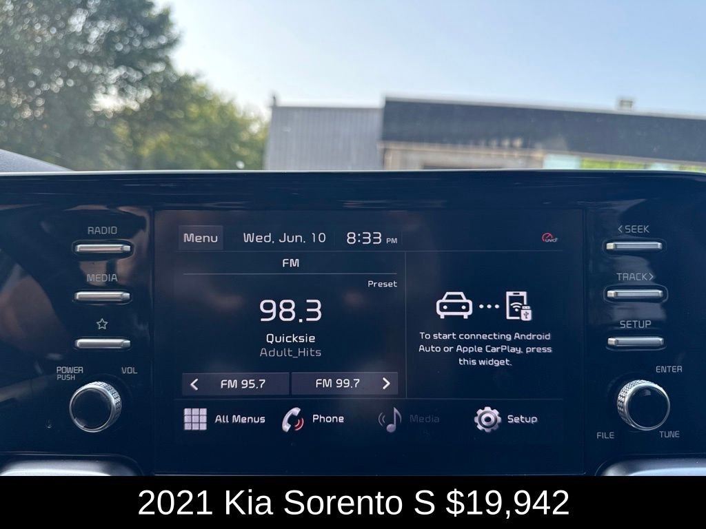 Used 2021 Ebony Black Kia S image 24