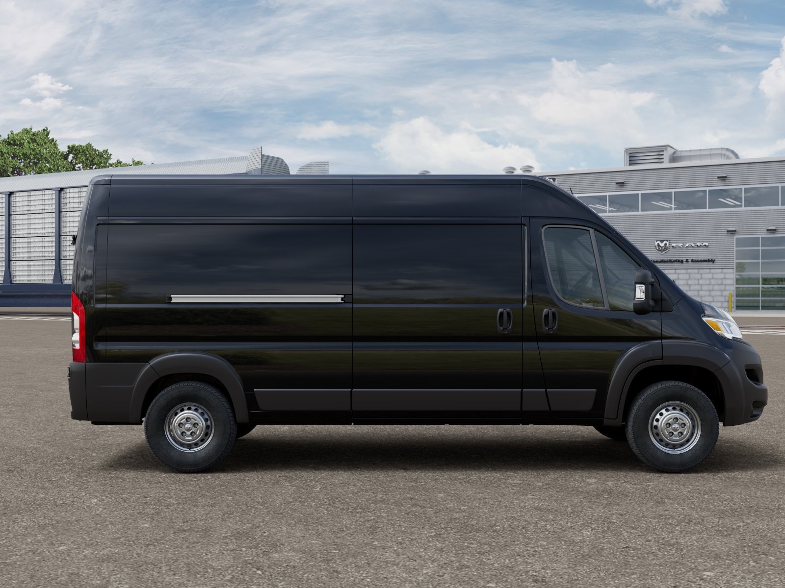 New 2026 Black Clear-Coat Exterior Paint Ram High Roof image 12