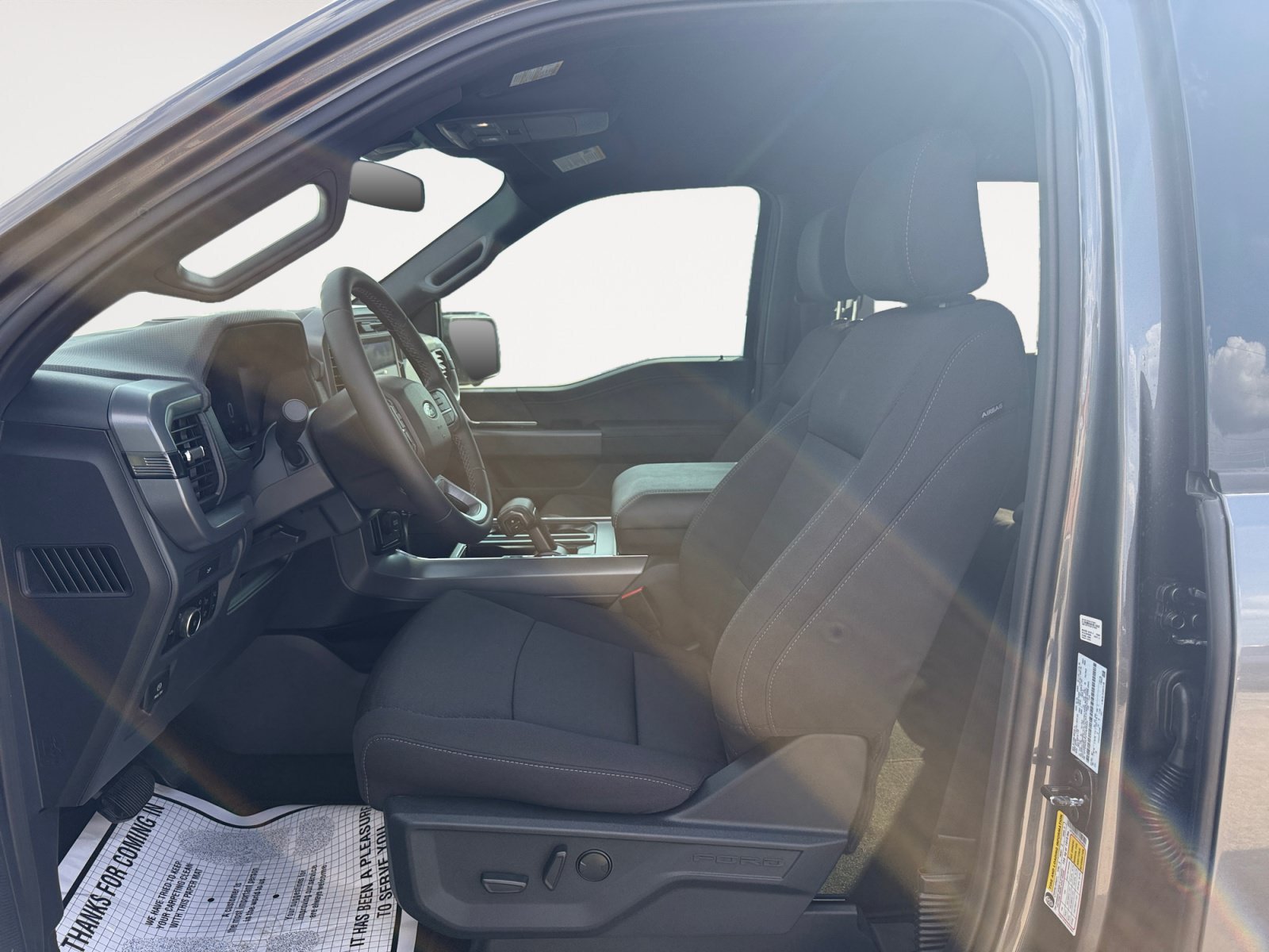 New 2026 Carbonized Gray Metallic Ford XLT image 16