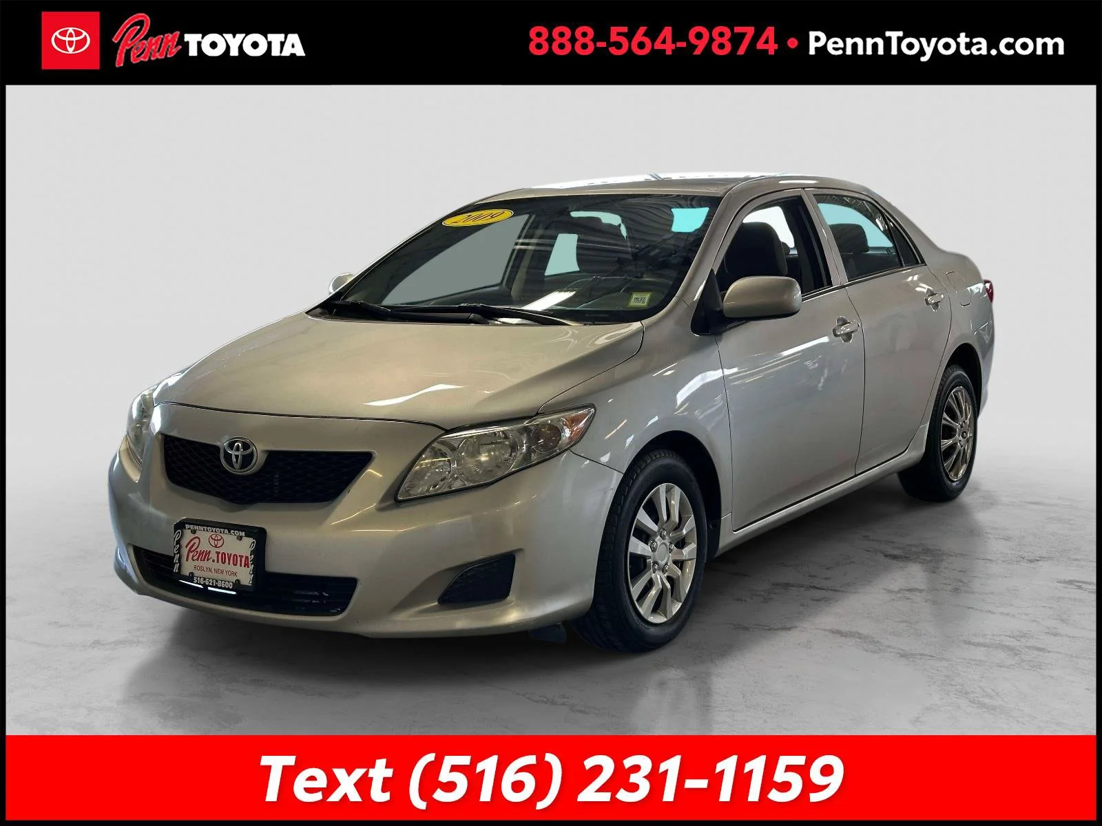Used 2009 Classic Silver Metallic Toyota LE image 8