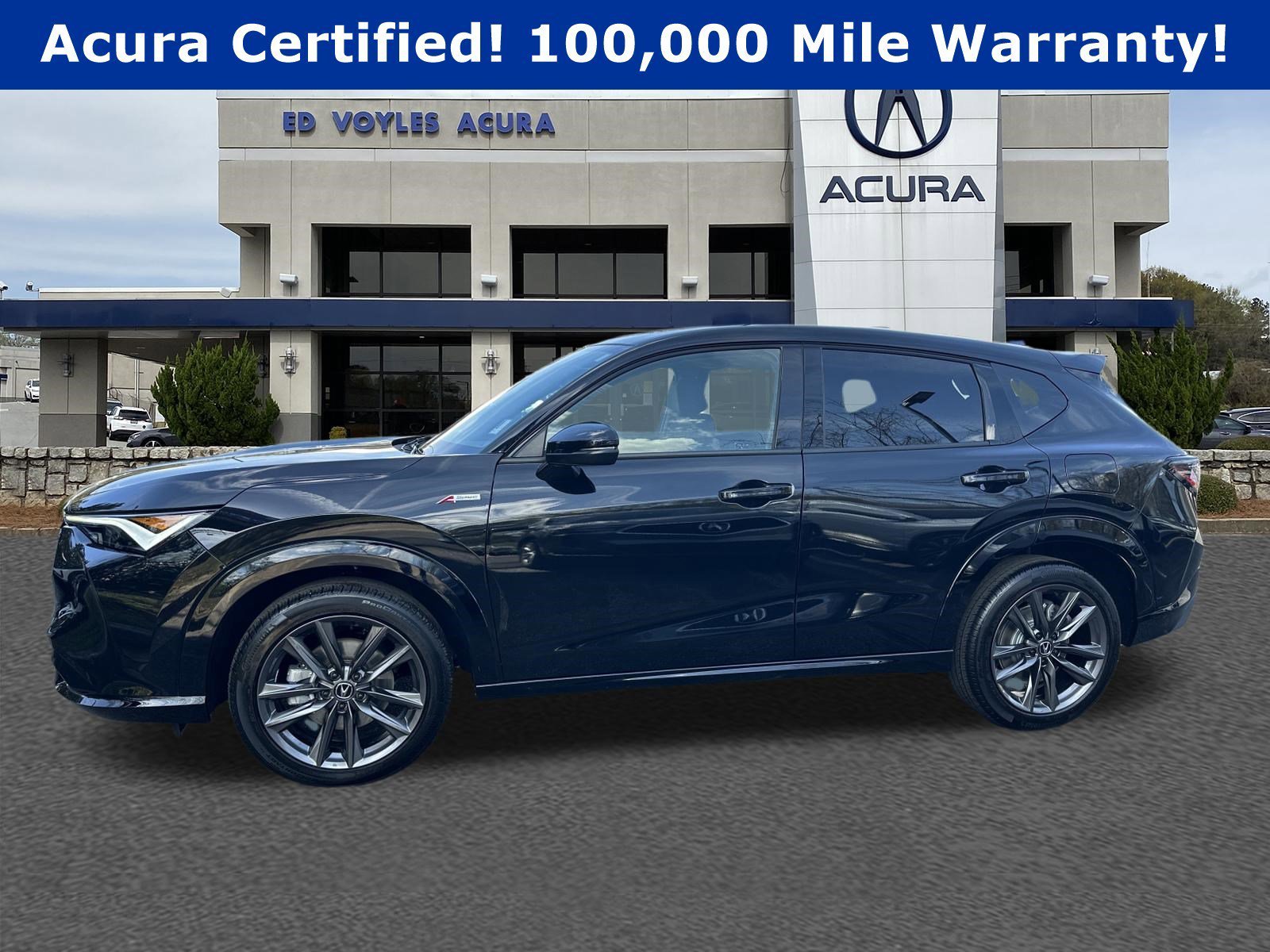 Used 2025 Crystal Black Pearl Acura w/A-Spec Package image 8