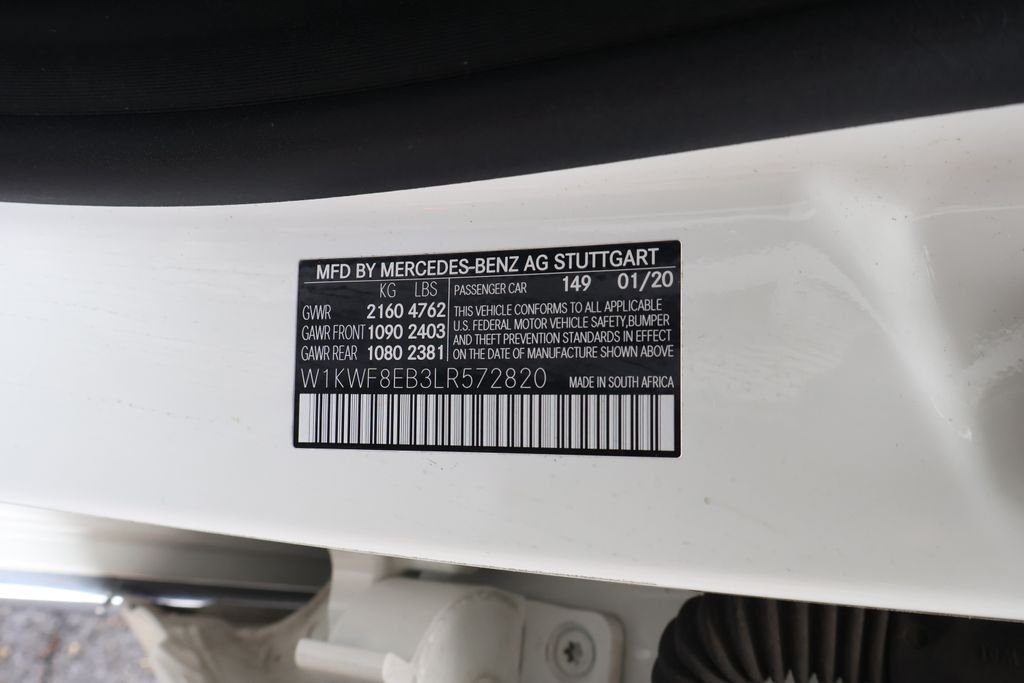 Used 2020 White Mercedes-Benz 4MATIC® image 45