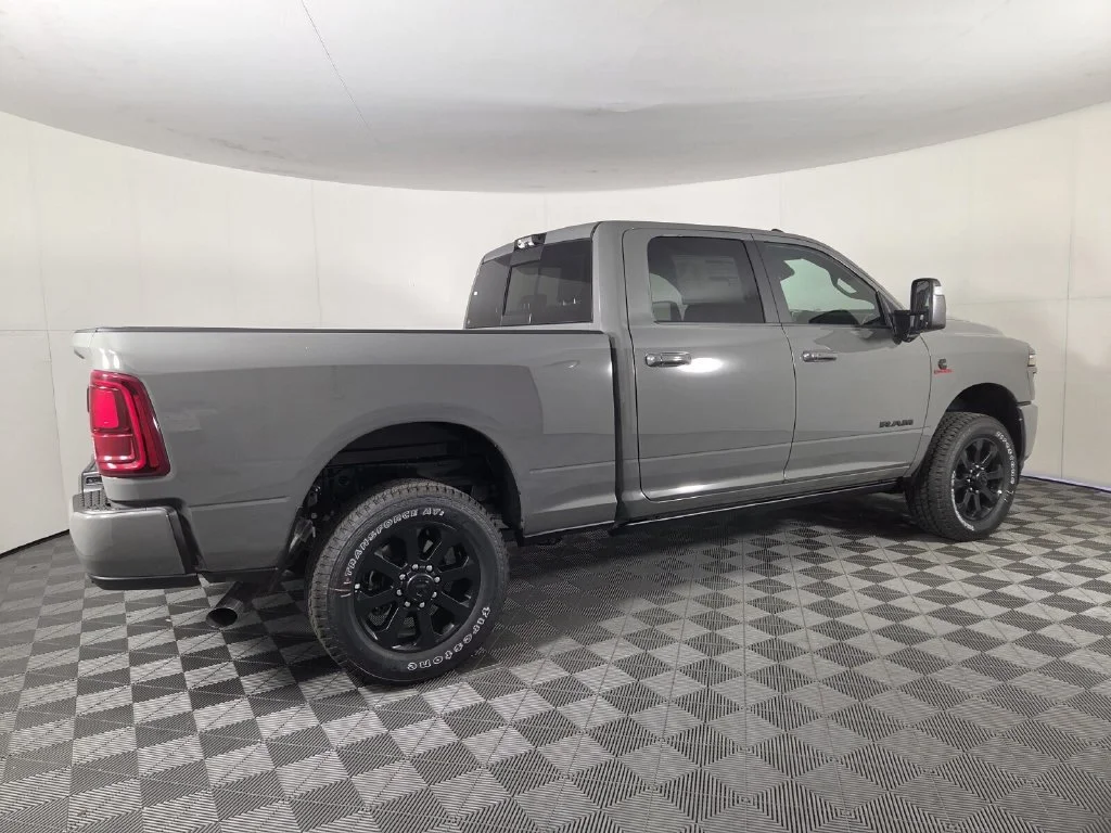 New 2026 Ceramic Gray Clear-Coat Exterior Paint RAM Laramie image 5