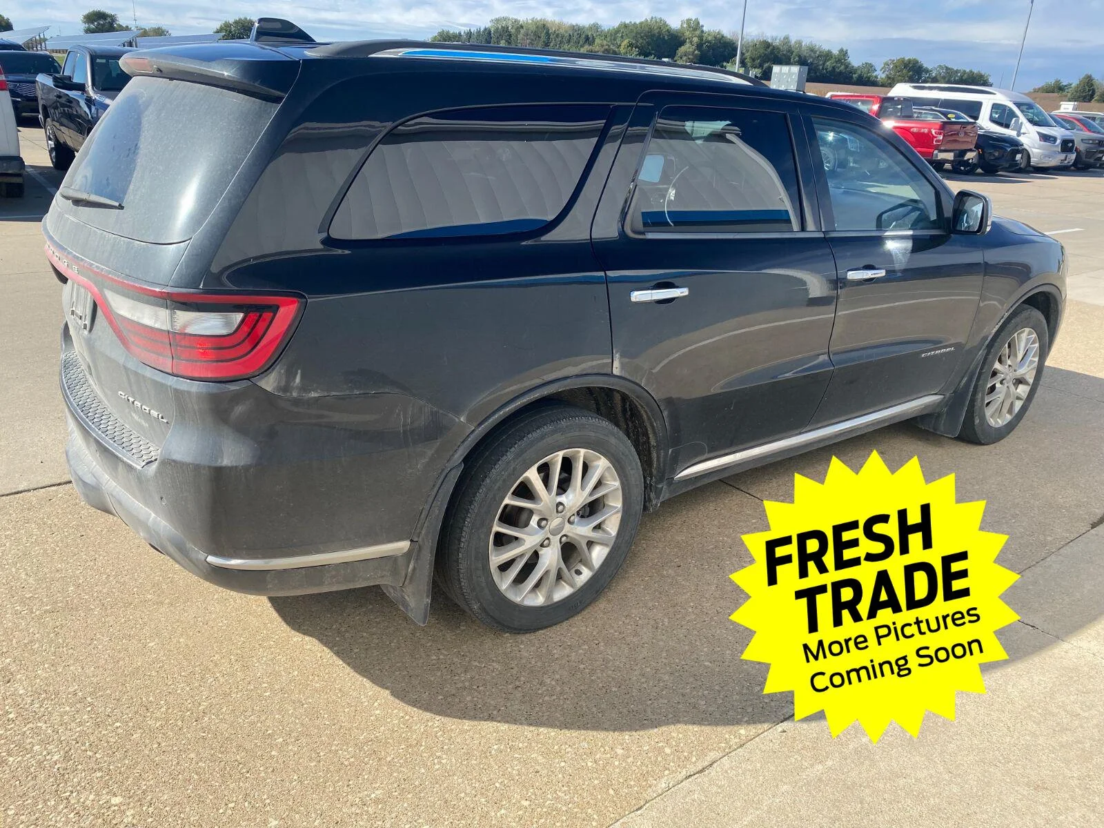 Used 2014 Dodge Durango Citadel with VIN 1C4SDJET6EC267610 for sale in Charles City, IA