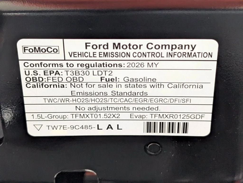 New 2026 Shadow Black Ford Big Bend® image 24
