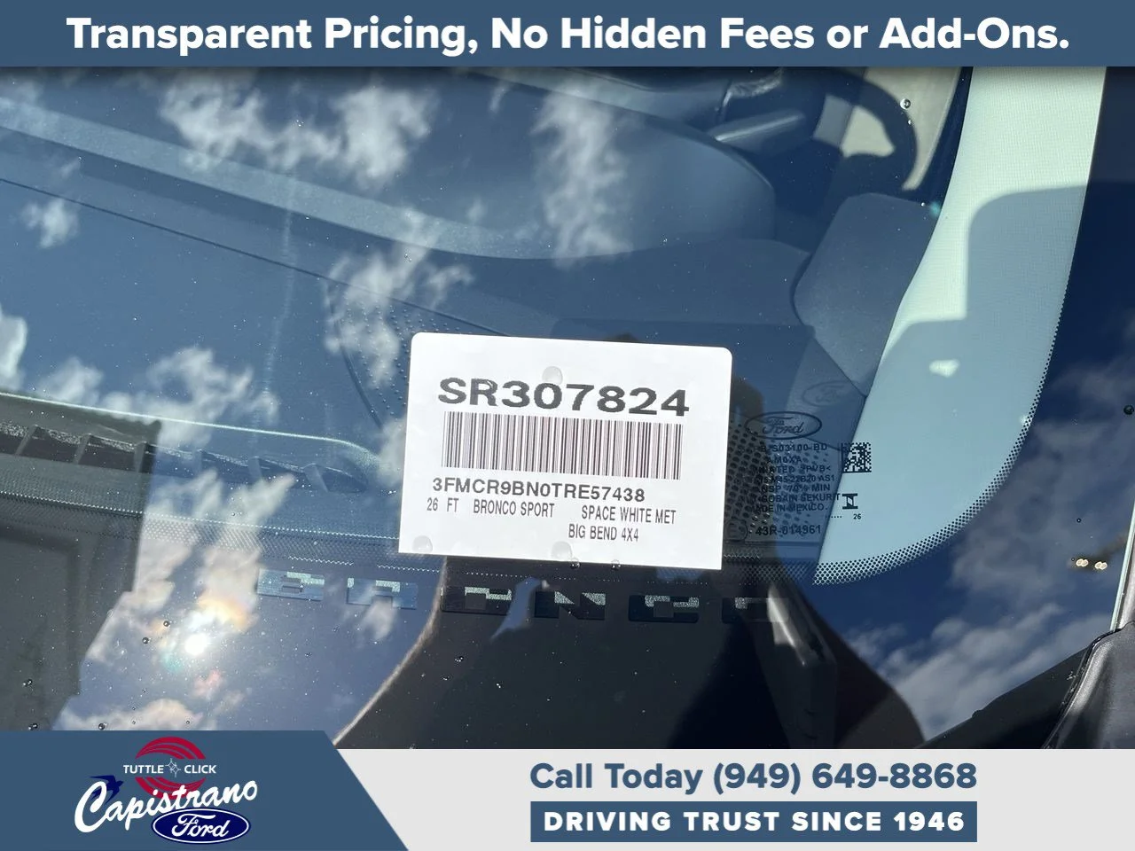 Used 2026 SPACE WHITE METAL Ford Big Bend image 42