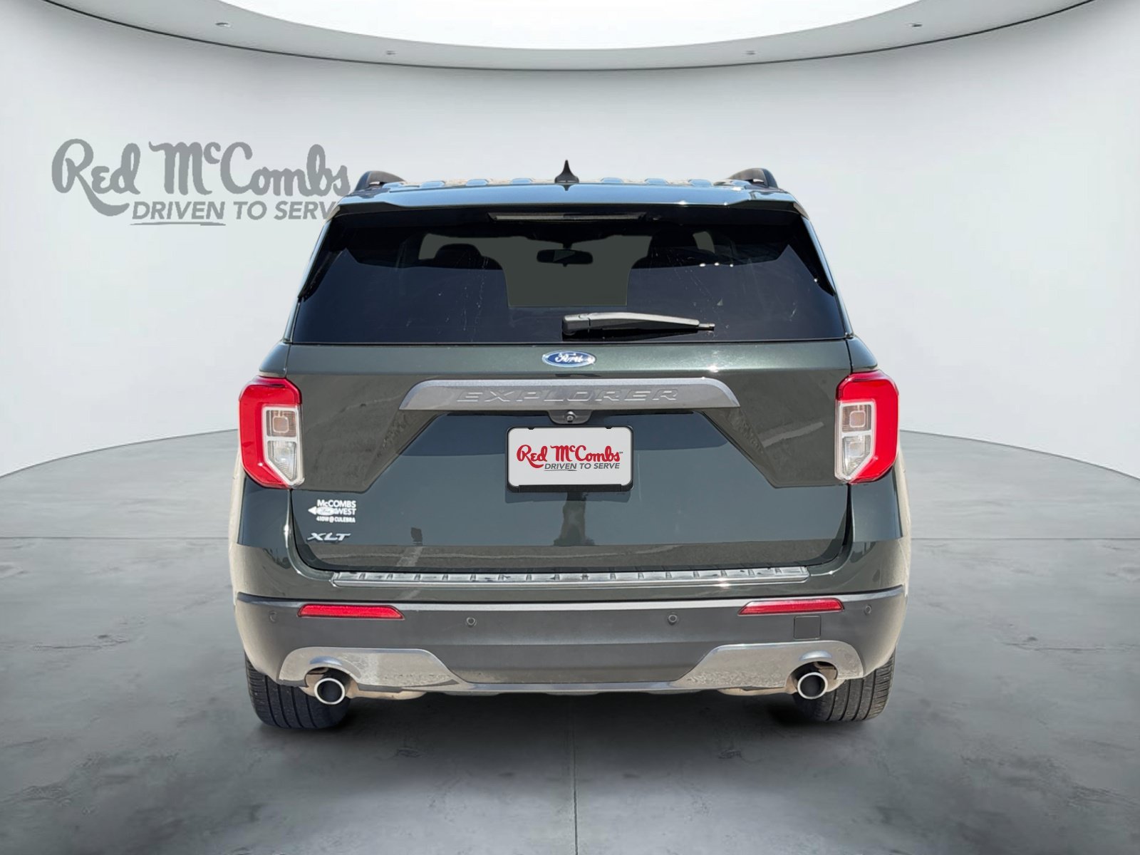 Used 2022 Forged Green Metallic Ford XLT image 6