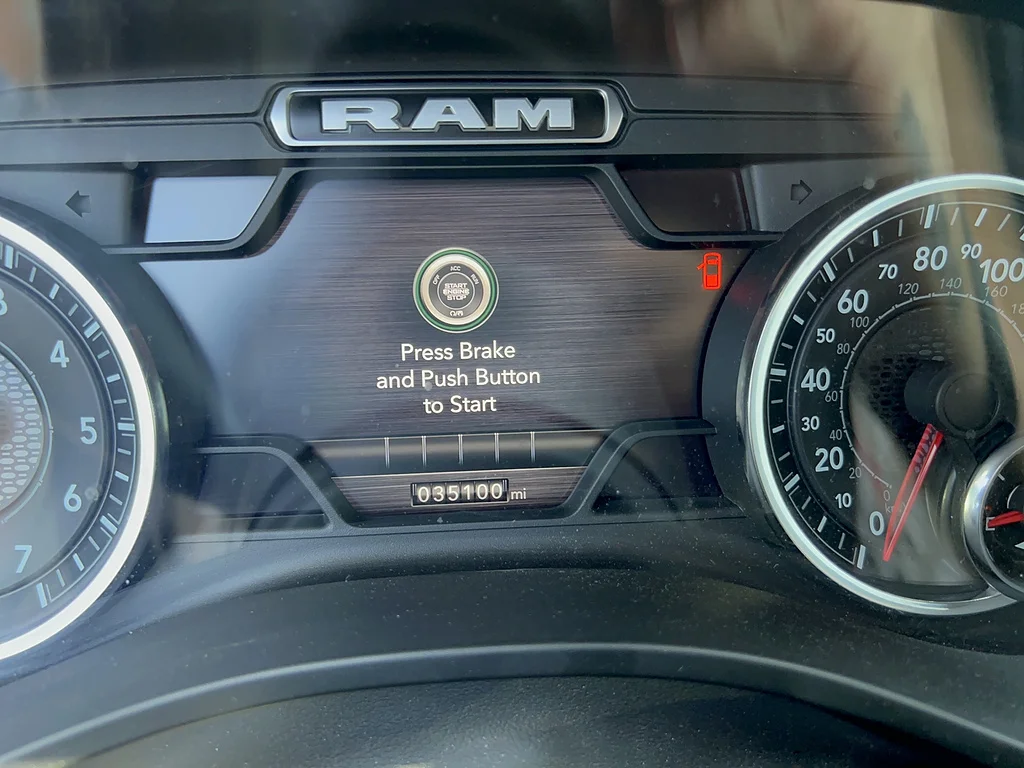 Used 2023 Bright White Clear Coat Ram Laramie image 35