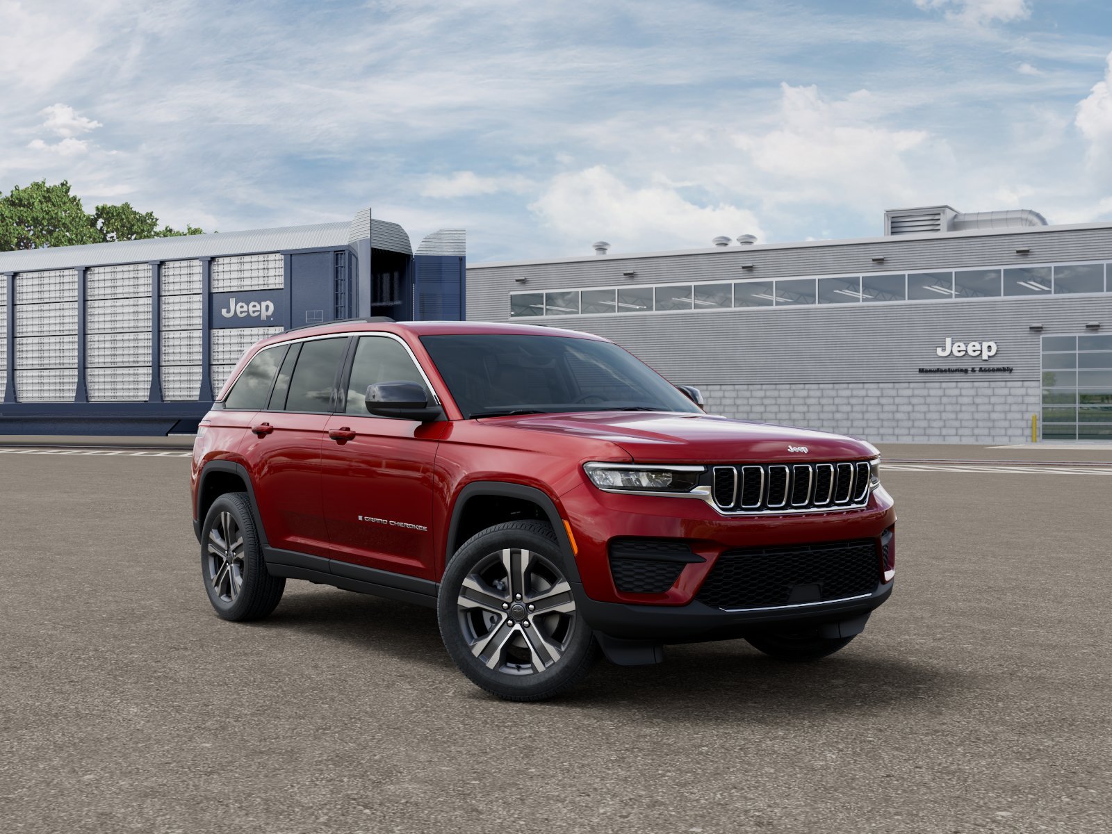 New 2027 Red Hot Pearlcoat Jeep Laredo X image 3