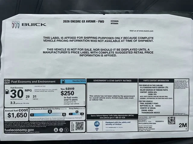 2026 Buick Encore GX Avenir - Photo 21