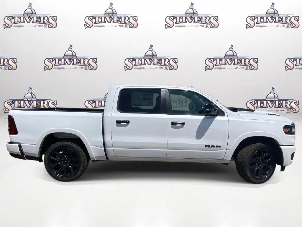 New 2026 Ivory White Tri-Coat Pearl-Coat Exterior Paint RAM Laramie image 6