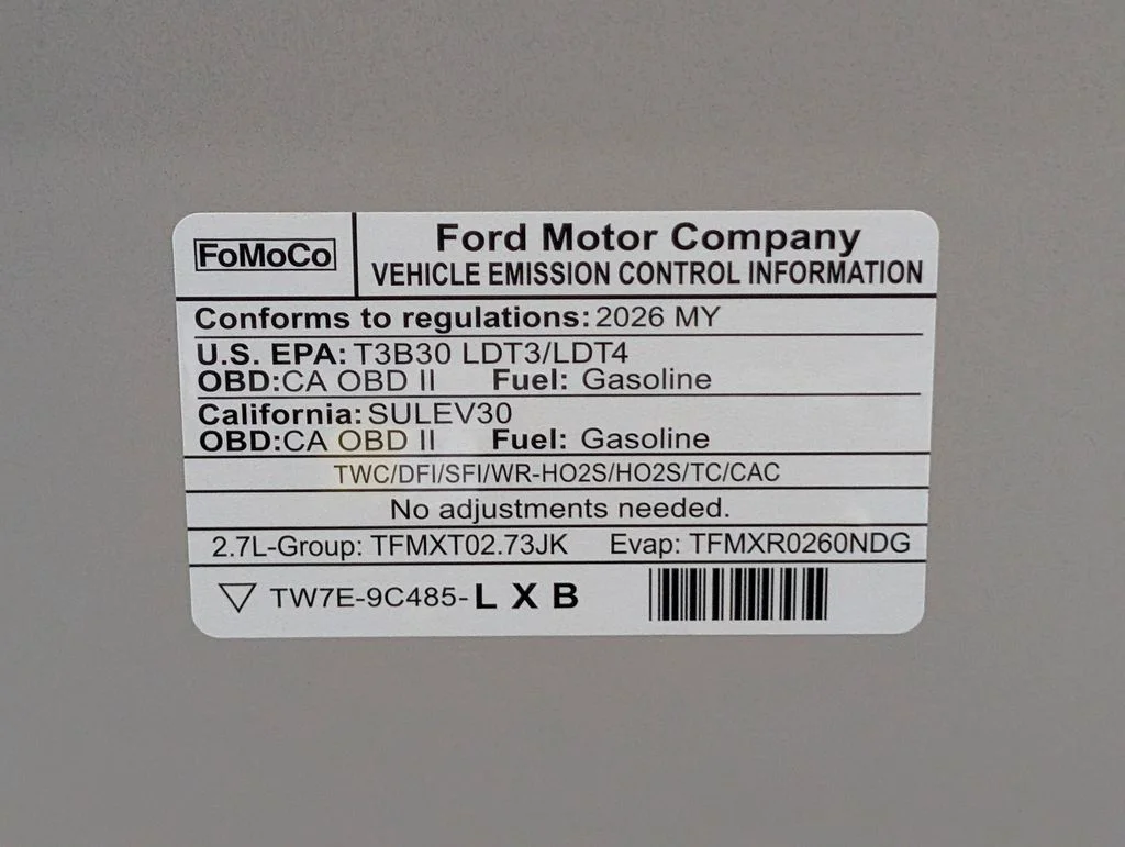 New 2026 Iconic Silver Metallic Ford STX® image 25