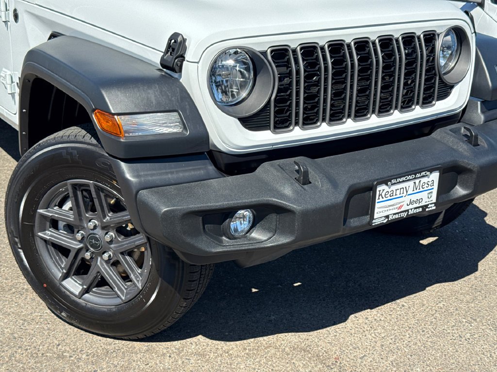 Certified Used 2025 White Jeep Sport S image 6