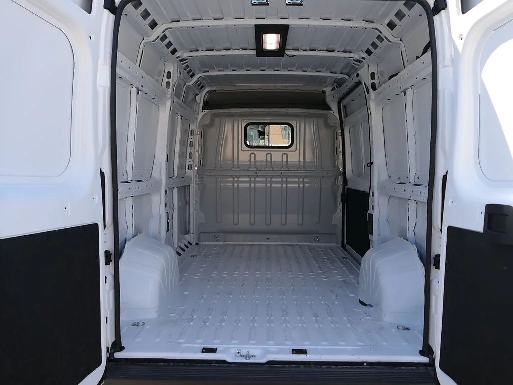 New 2026 Bright White Clear Coat RAM Cargo Van Tradesman High Roof 136" WB w/Pass Seat image 19
