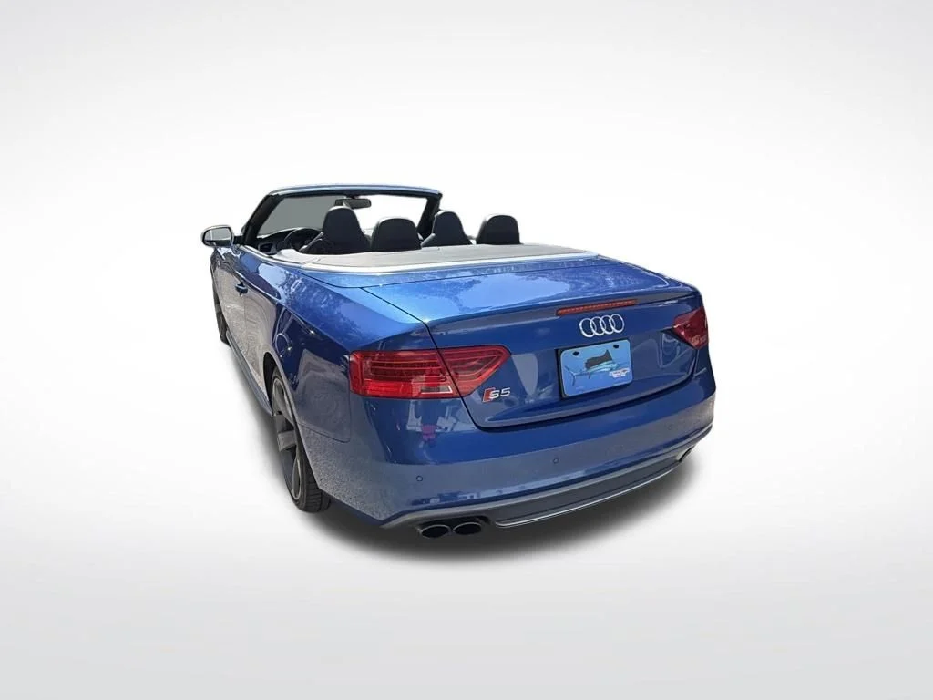 Used 2017 Sepang Blue Pearl Effect w/ Black Roof Audi 3.0 Cabriolet image 6