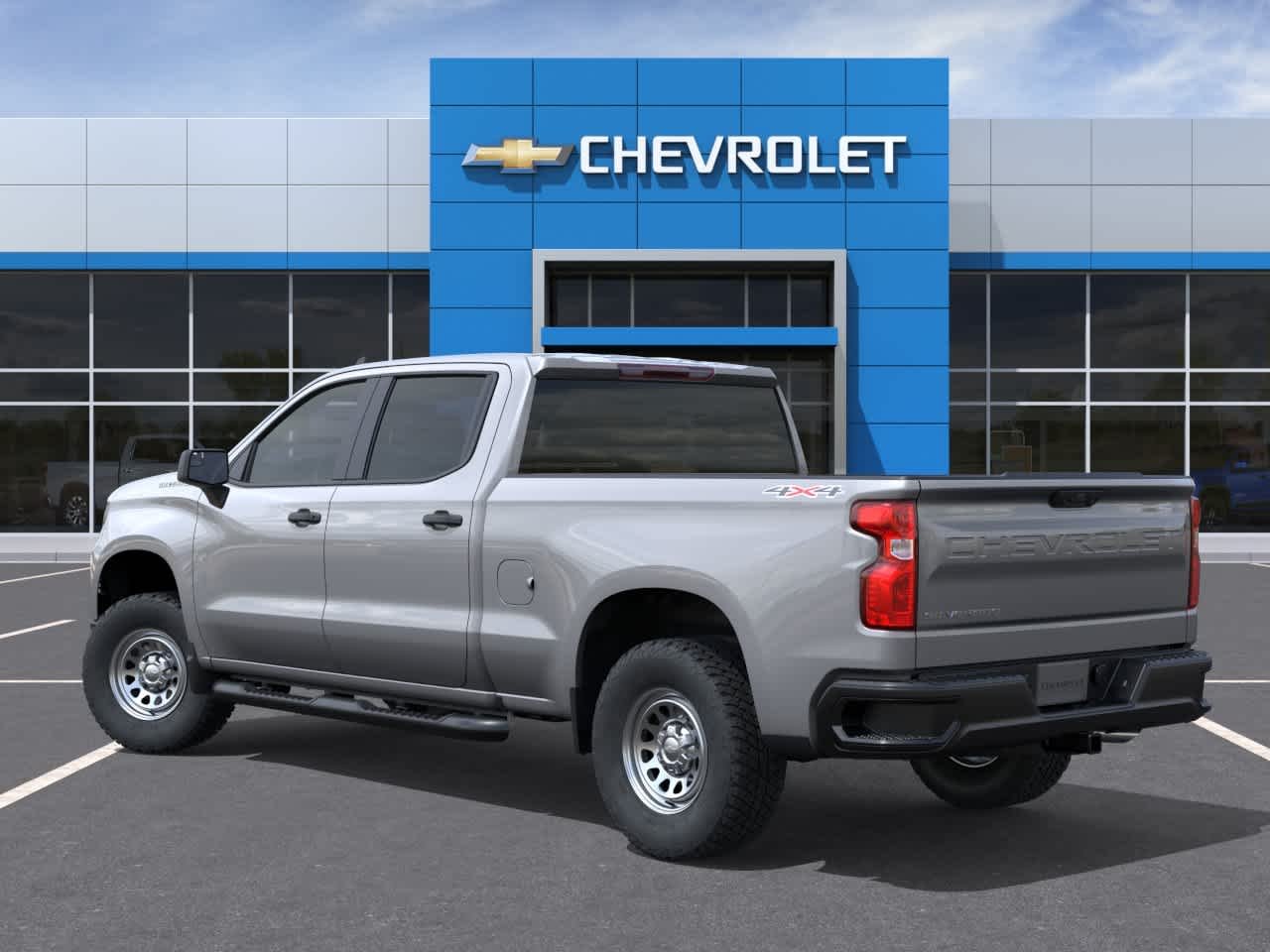 New 2026 Sterling Gray Metallic Chevrolet WT image 3