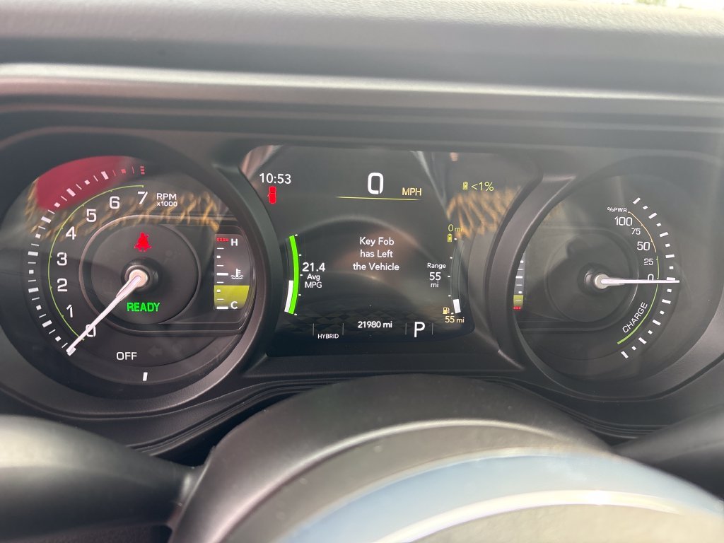 Used 2024 White Jeep Sahara 4xe image 14