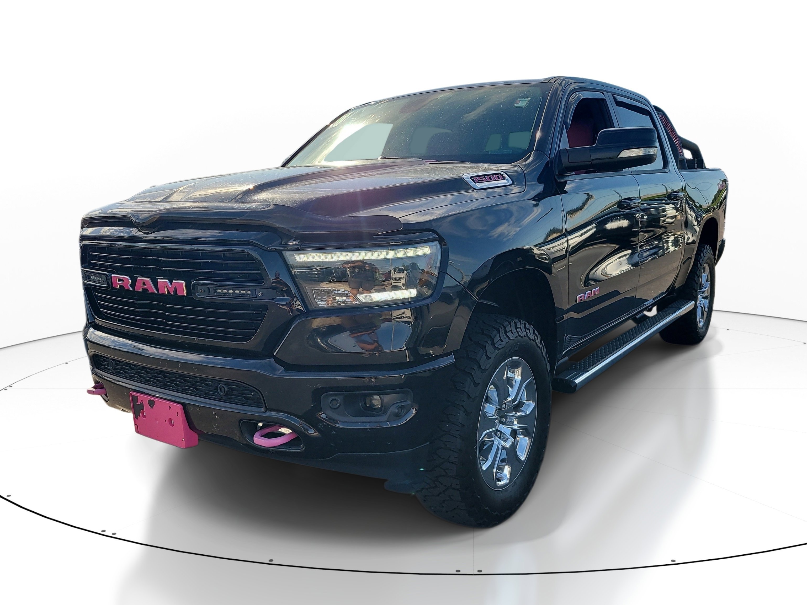 Used 2019 Diamond Black Crystal Pearlcoat Ram Big Horn/Lone Star image 3
