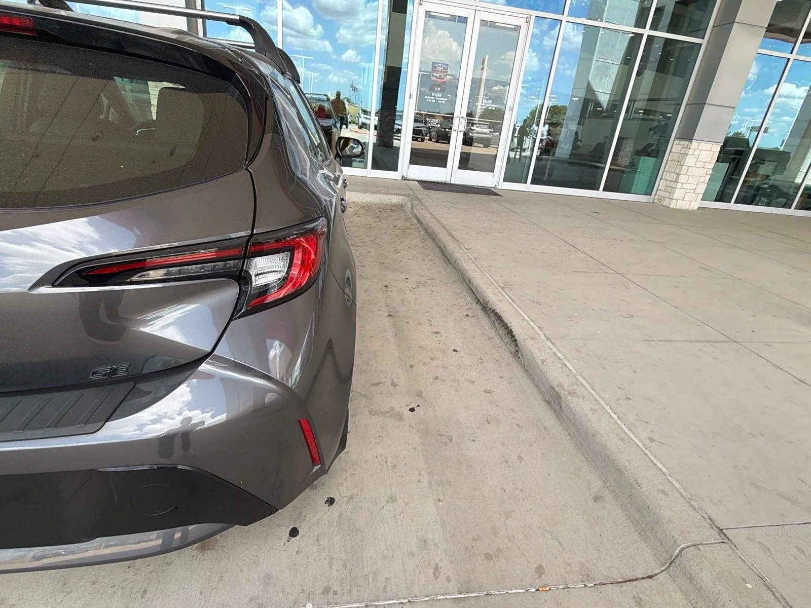 Used 2024 Gray Toyota SE image 9