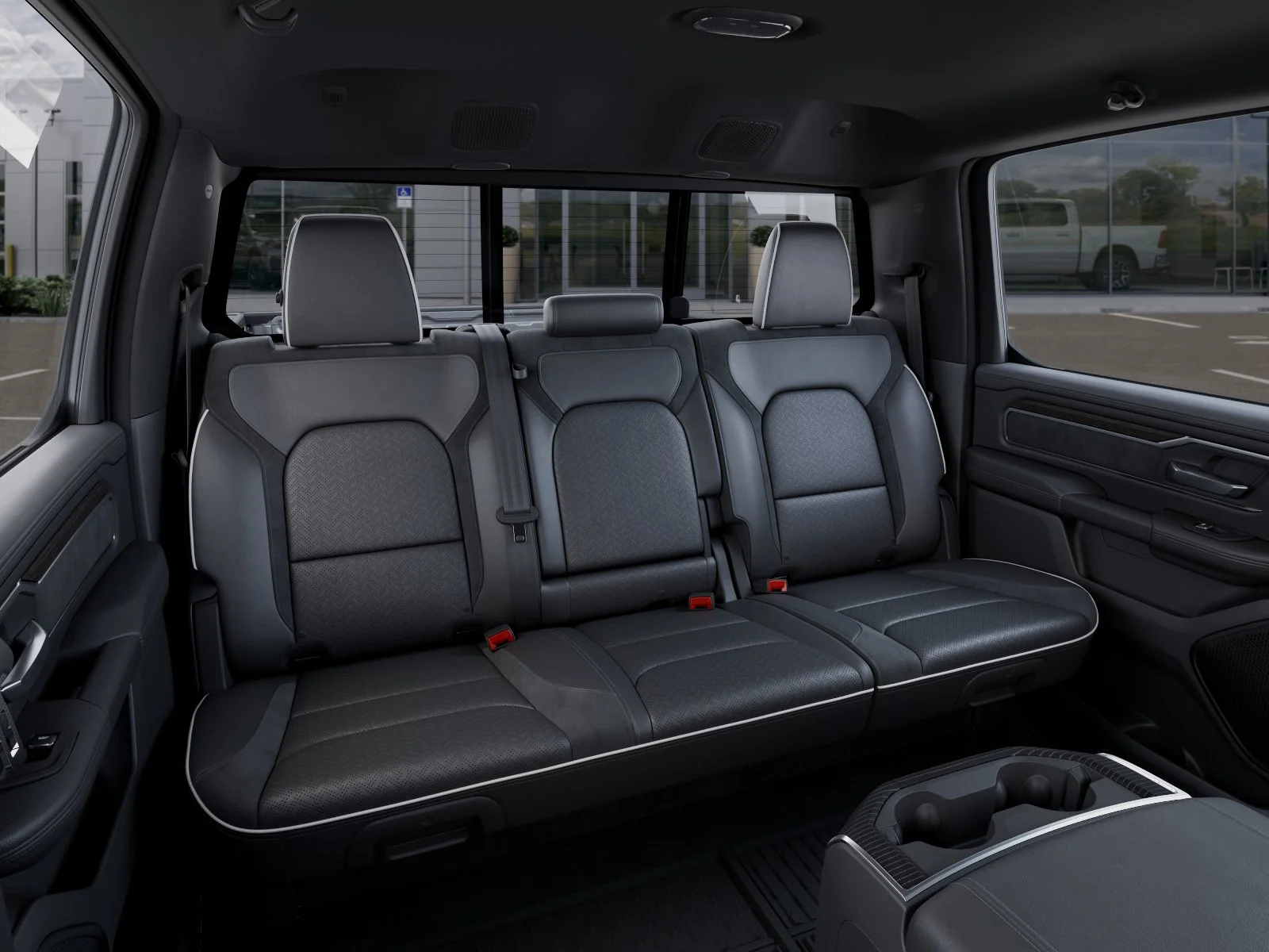 New 2026 Bright White Clear-Coat Exterior Paint RAM Laramie image 41