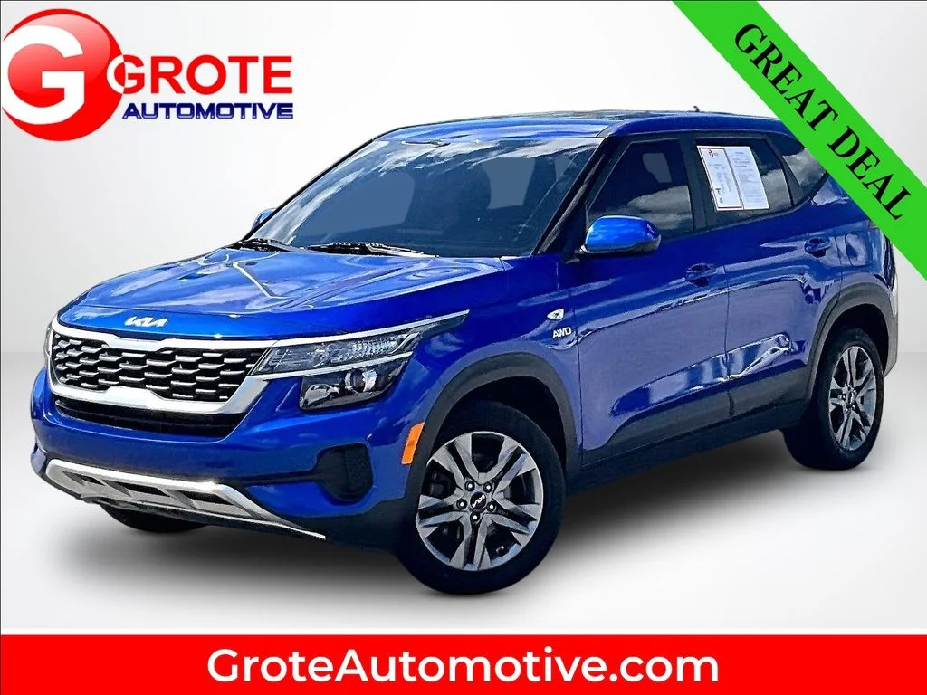 Used 2023 Blue Kia LX image 1