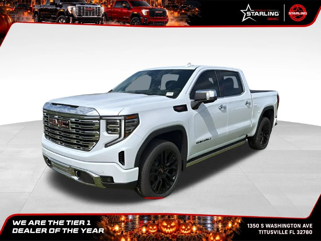 New 2026 Glacier White Tricoat GMC Denali image 1
