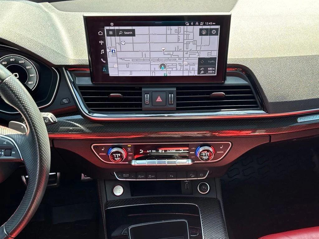 Used 2021 Daytona Gray Pearl Audi Premium Plus image 23