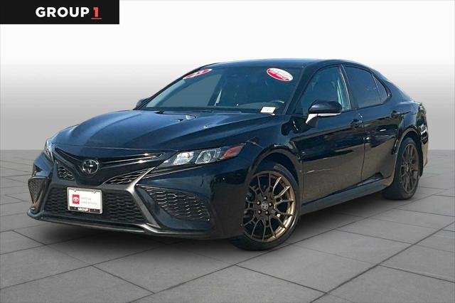 Certified Used 2023 MIDNIGHT BLACK METAL Toyota  image 1