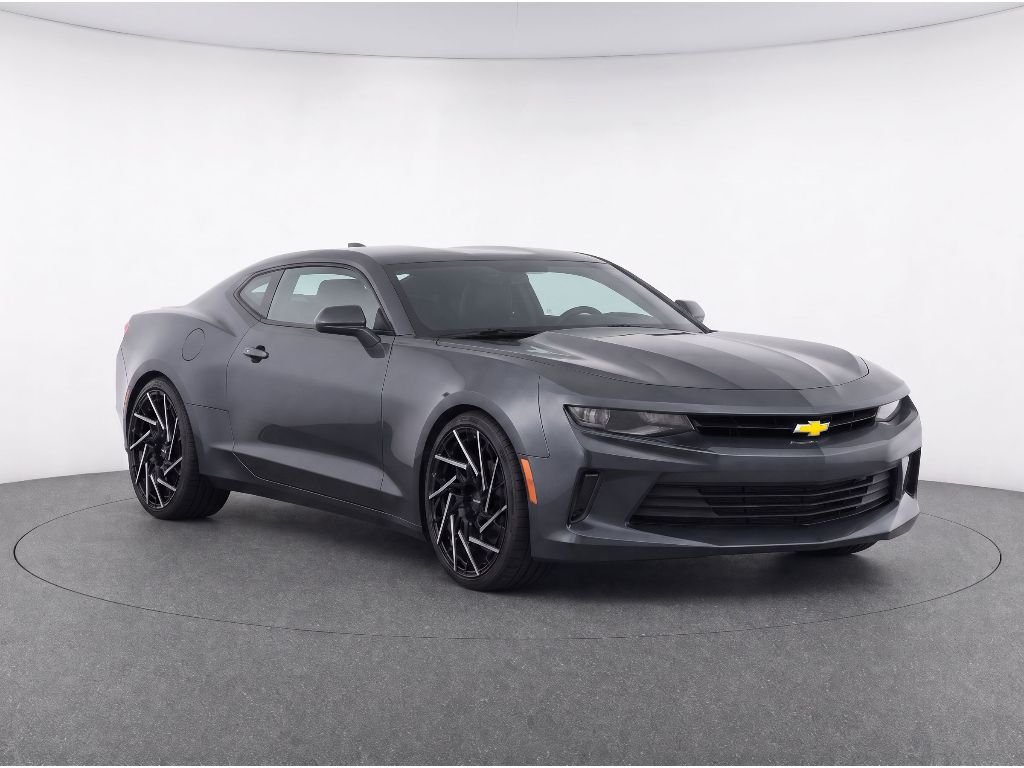 Used 2018 NIGHTFALL GRAY METALLIC Chevrolet 1LT image 2