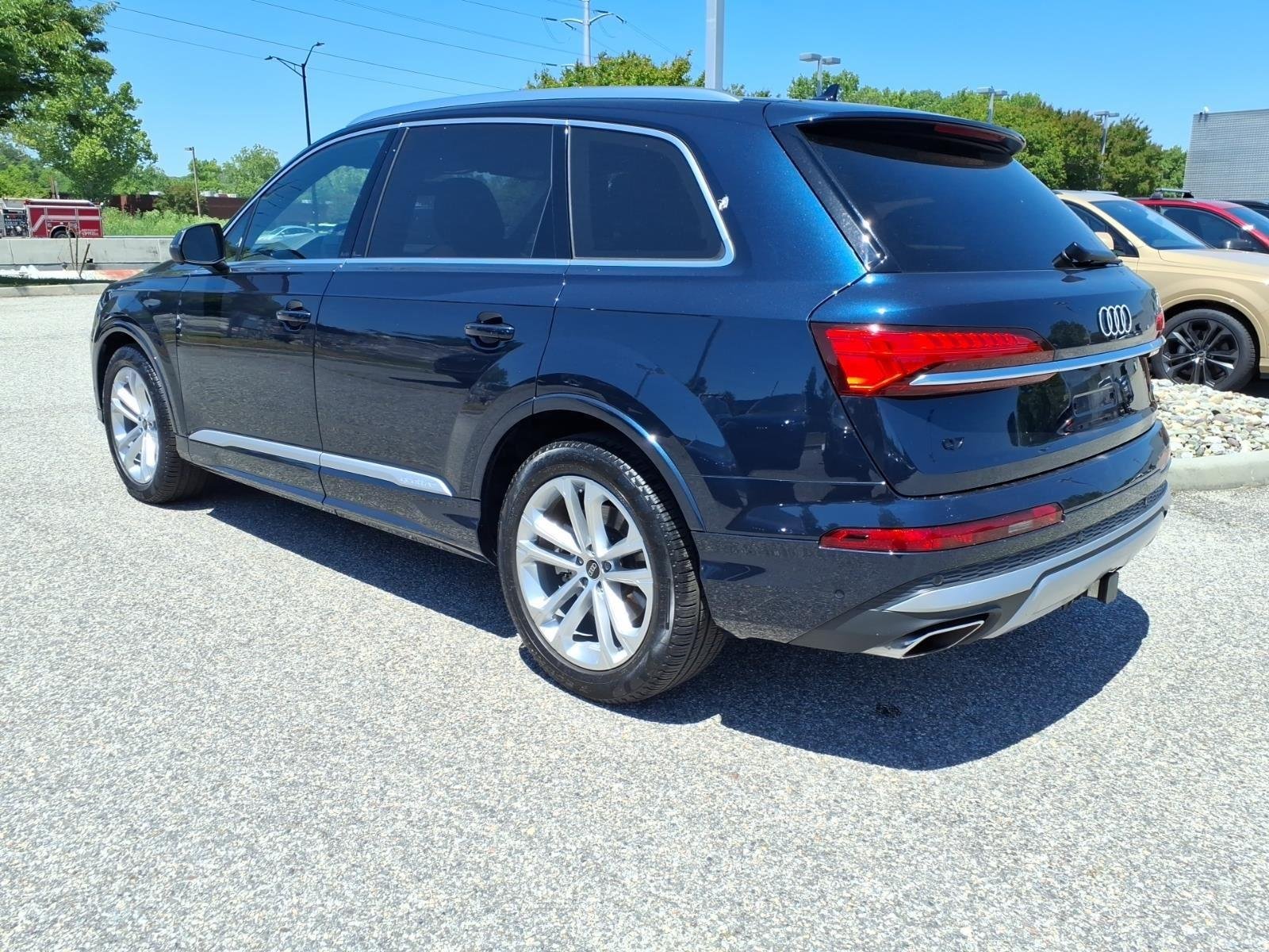 Used 2025 Waitomo Blue Metallic Audi Premium Plus image 8
