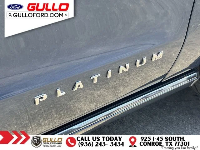 Certified Used 2019 Blue Metallic Ford Platinum image 32