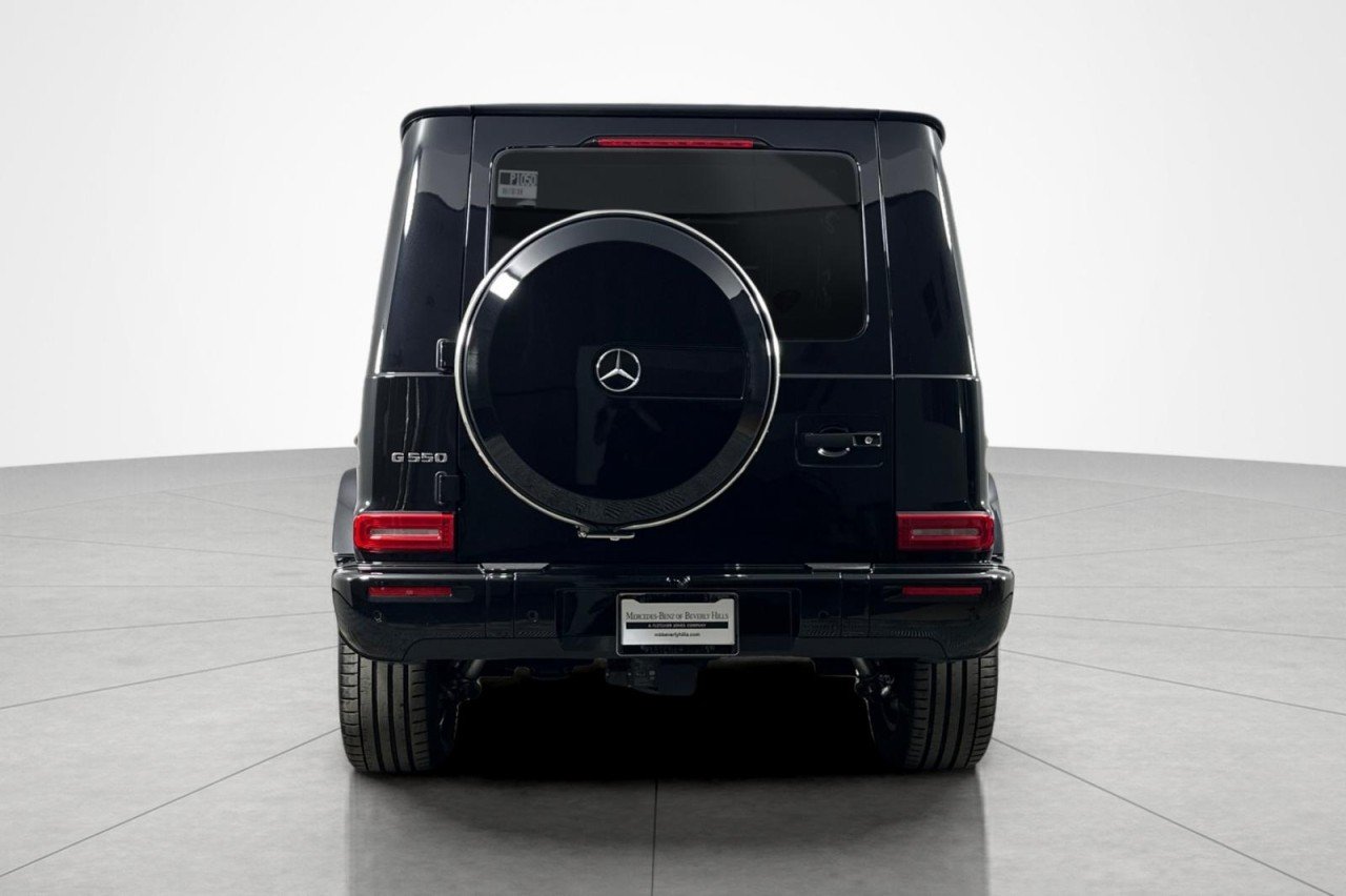 Certified Used 2025 Obsidian Black Metallic Mercedes-Benz G 550 image 4