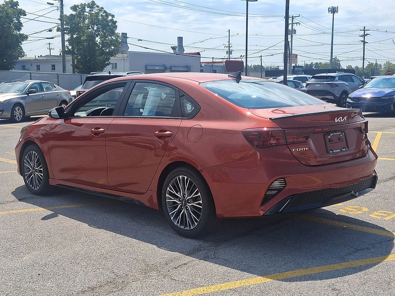 Certified Used 2023 Red Kia GT-Line image 4