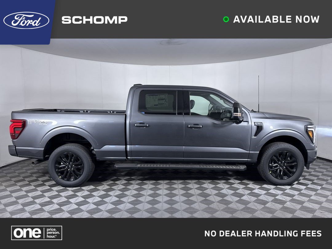 New 2026 Carbonized Gray Metallic Ford Lariat image 1
