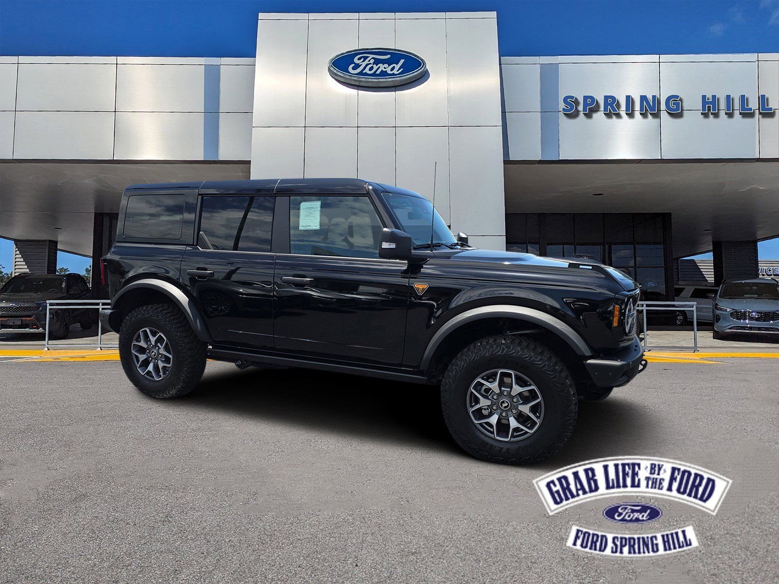 New 2025 Shadow Black Ford Badlands image 1