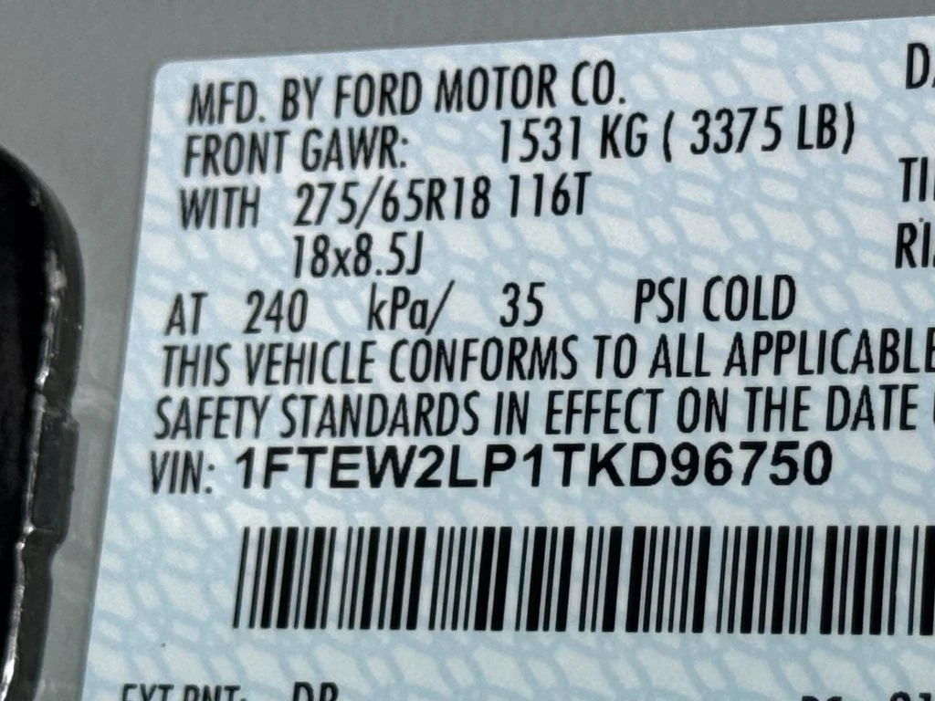 New 2026 White Ford STX image 29
