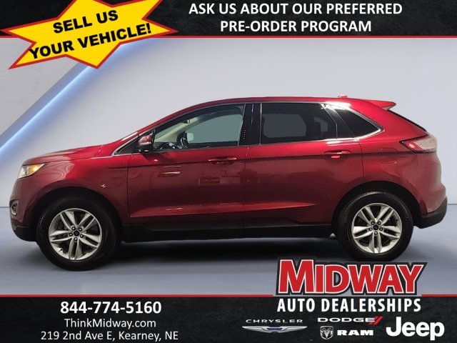 Used 2016 Ford Edge SEL with VIN 2FMPK4J97GBC31334 for sale in Kearney, NE