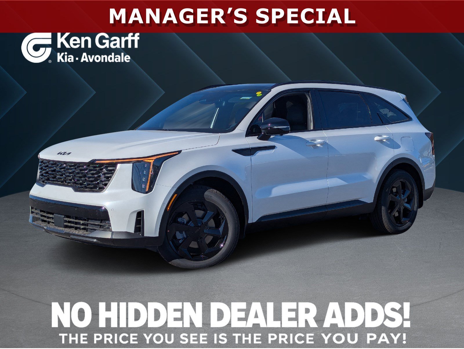 New 2026 Snow White Pearl Kia X-Line SX Prestige AWD image 1