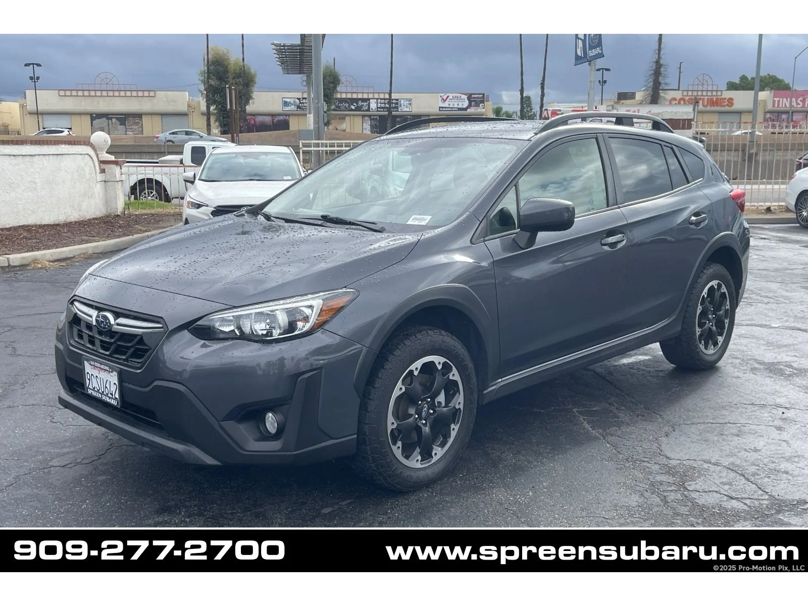 Used 2023 Magnetite Gray Metallic Subaru Premium image 1