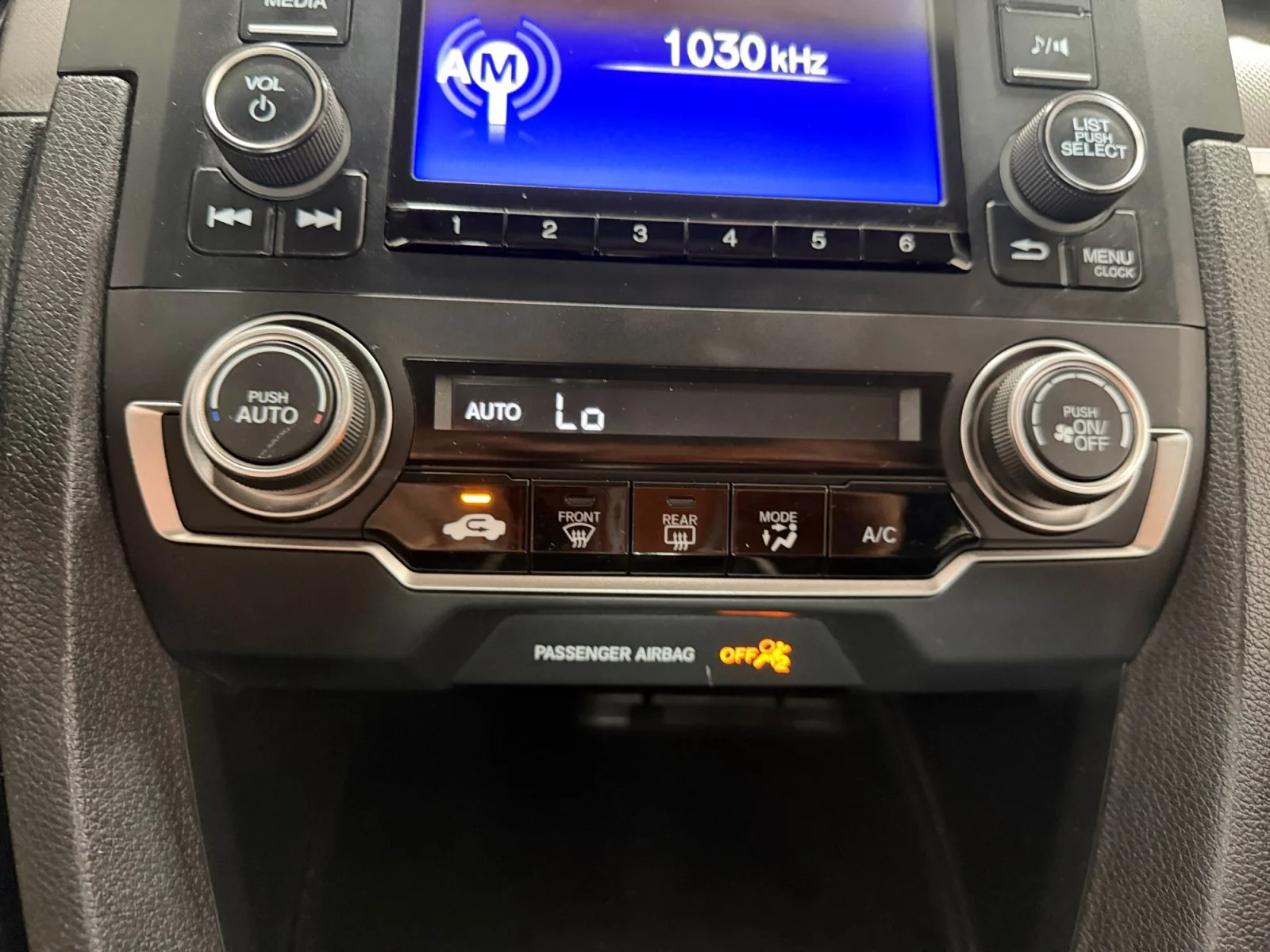 Used 2016 Crystal Black Pearl Honda LX image 21