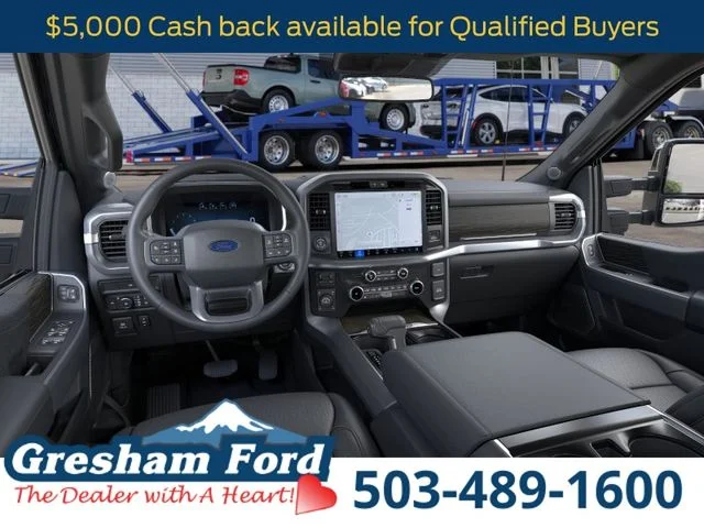 New 2026 Agate Black Metallic Ford Lariat image 10